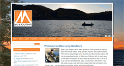 Desktop Screenshot of mikelongoutdoors.com