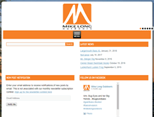 Tablet Screenshot of mikelongoutdoors.com